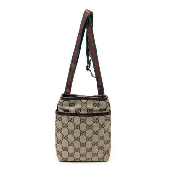 Gucci Handbags - Gucci Web Mobile Wallet Crossbody
